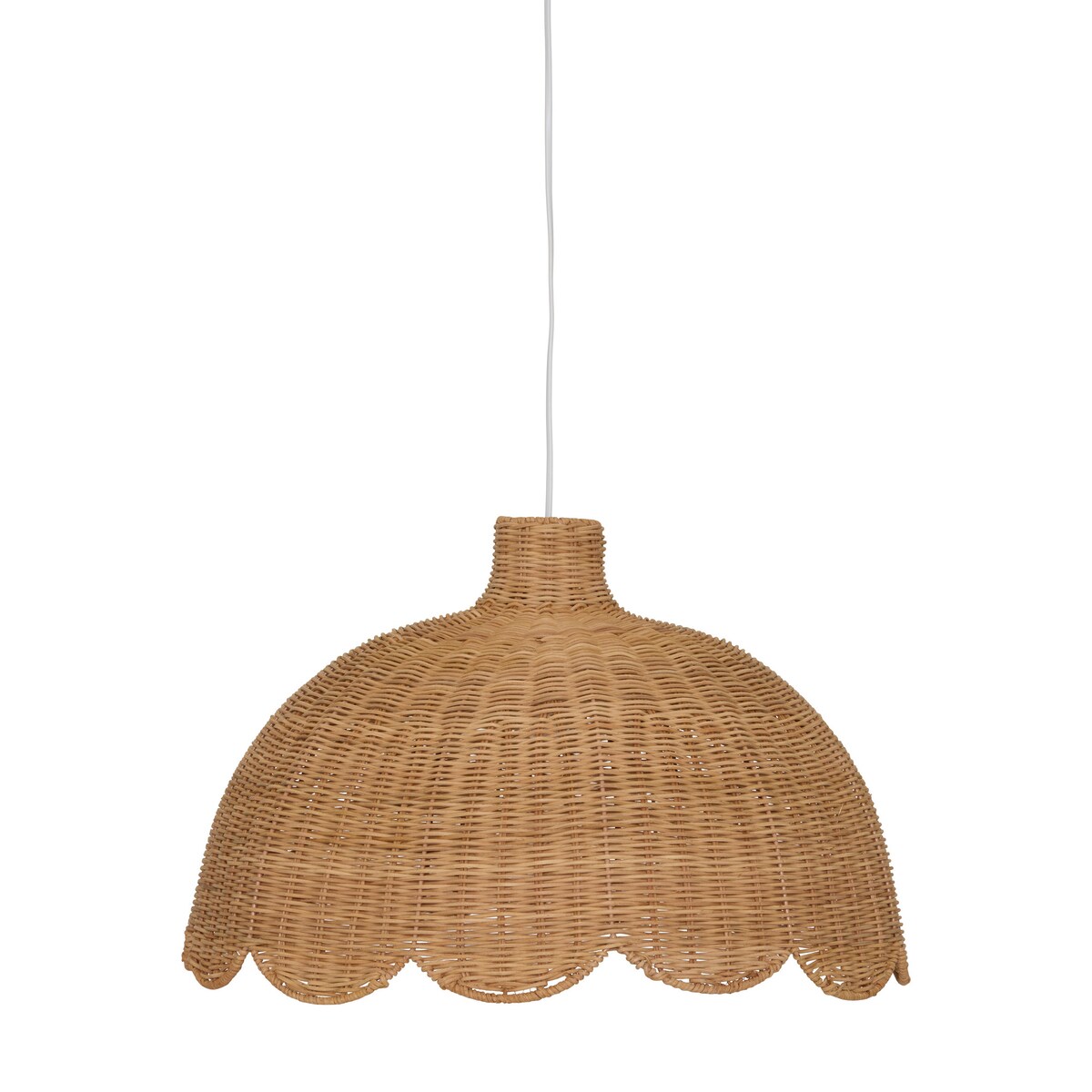 Lampa wisząca MILI, rattanowa, Ø 58 cm