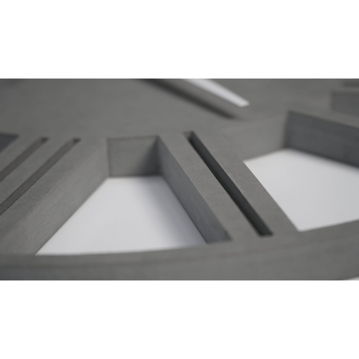 Duży zegar ścienny do salonu Loft 50cm