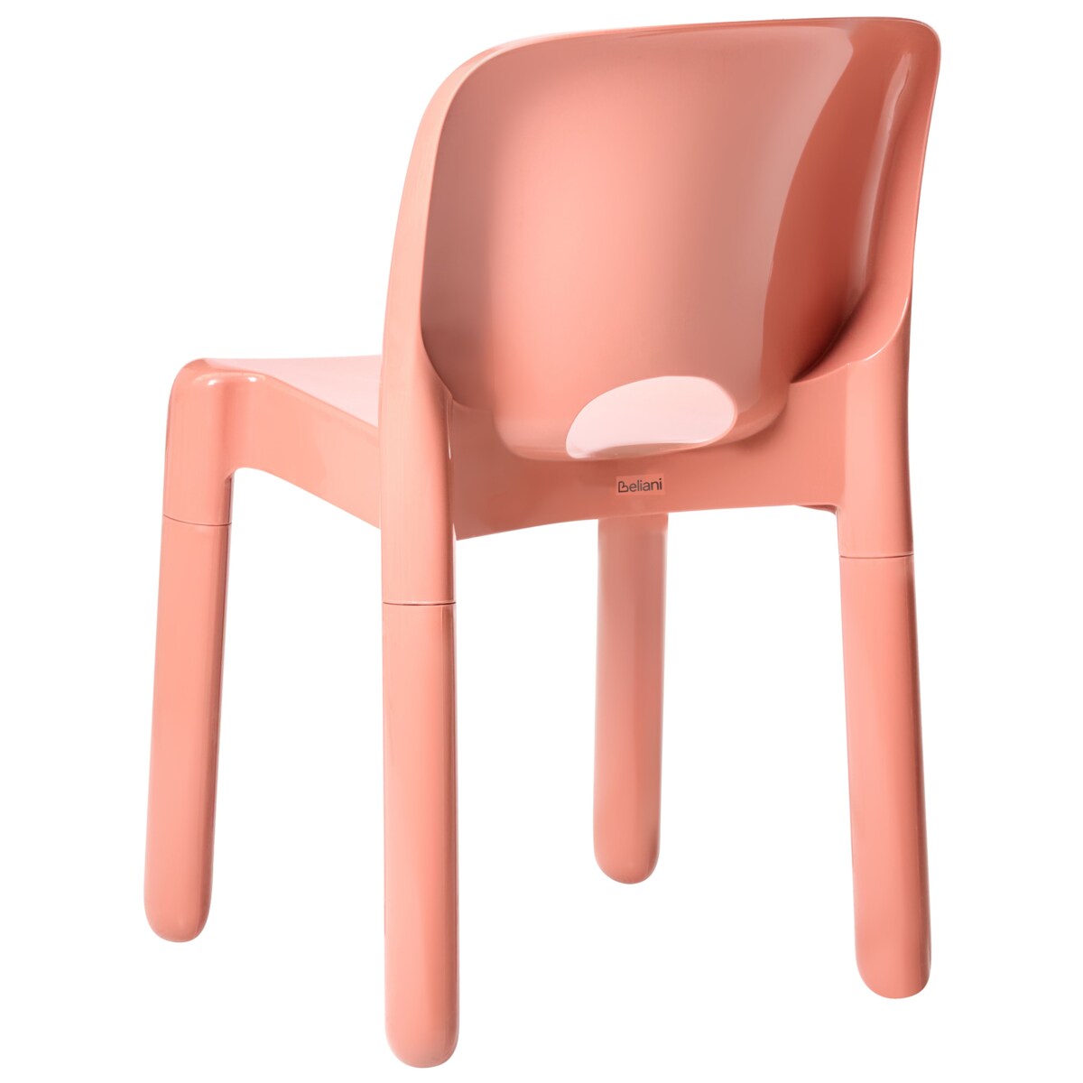 Zestaw 4 krzeseł ogrodowych BETIM Koralowy