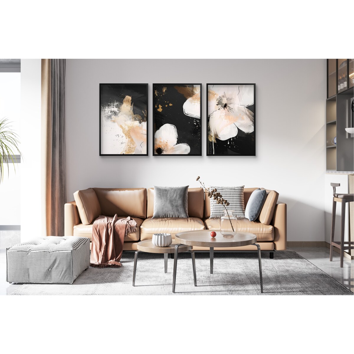 Obrazy ścienne Plakaty na ścianę Malowane Kwiaty Akwarela