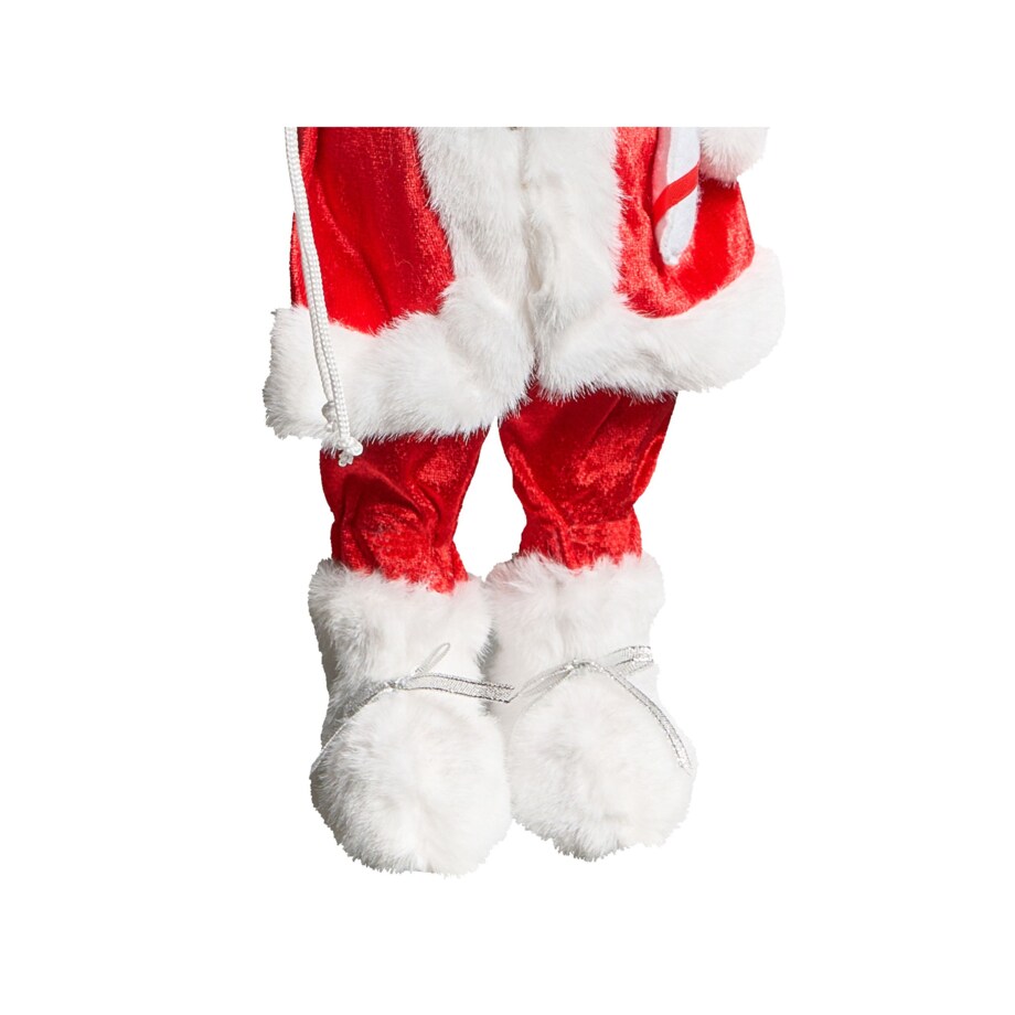 Dekoracja świąteczna ORMSAVATNET Mikołaj 45 cm Czerwony