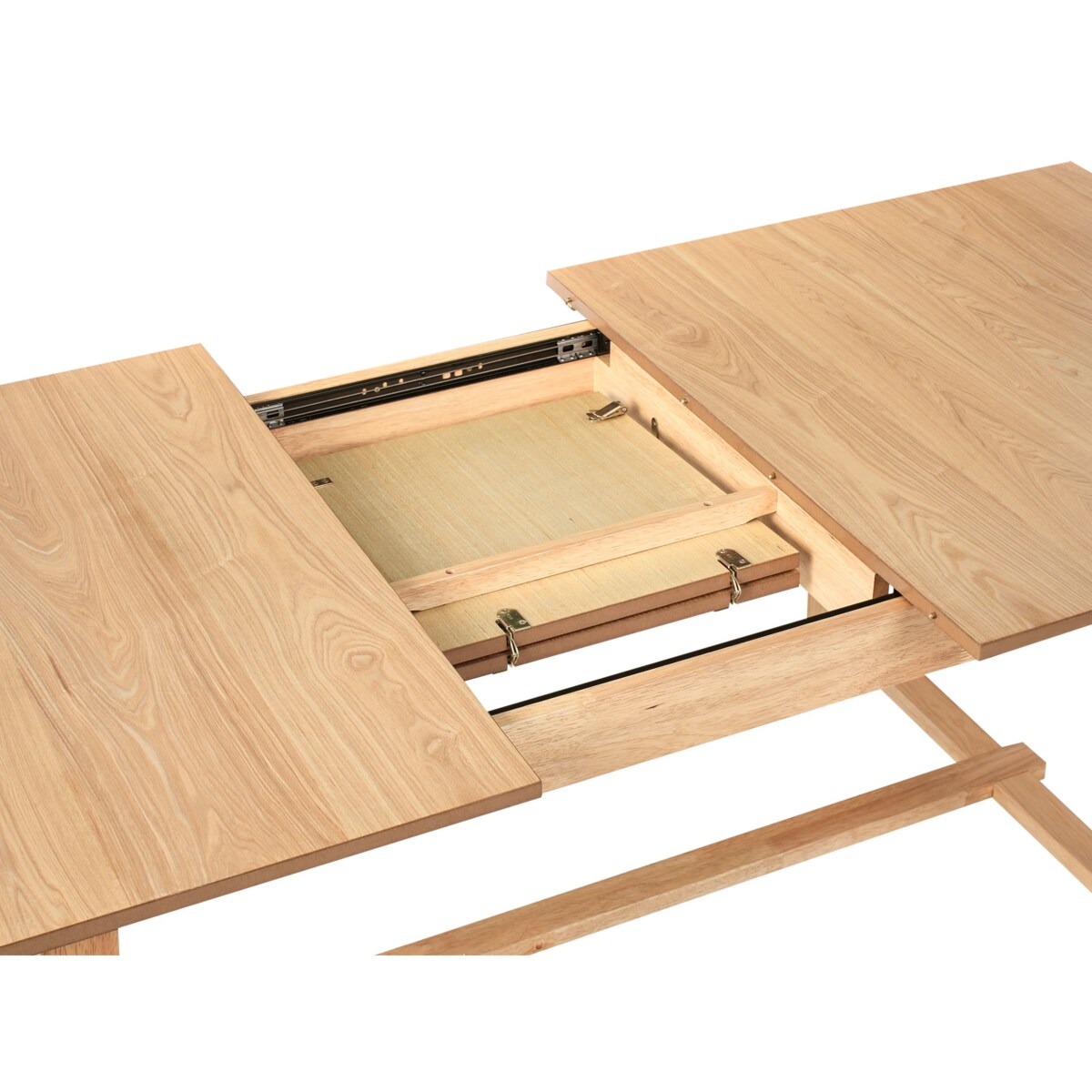 Stół do jadalni rozkładany BARNES Jesion jasny 160/200 cm 90 cm