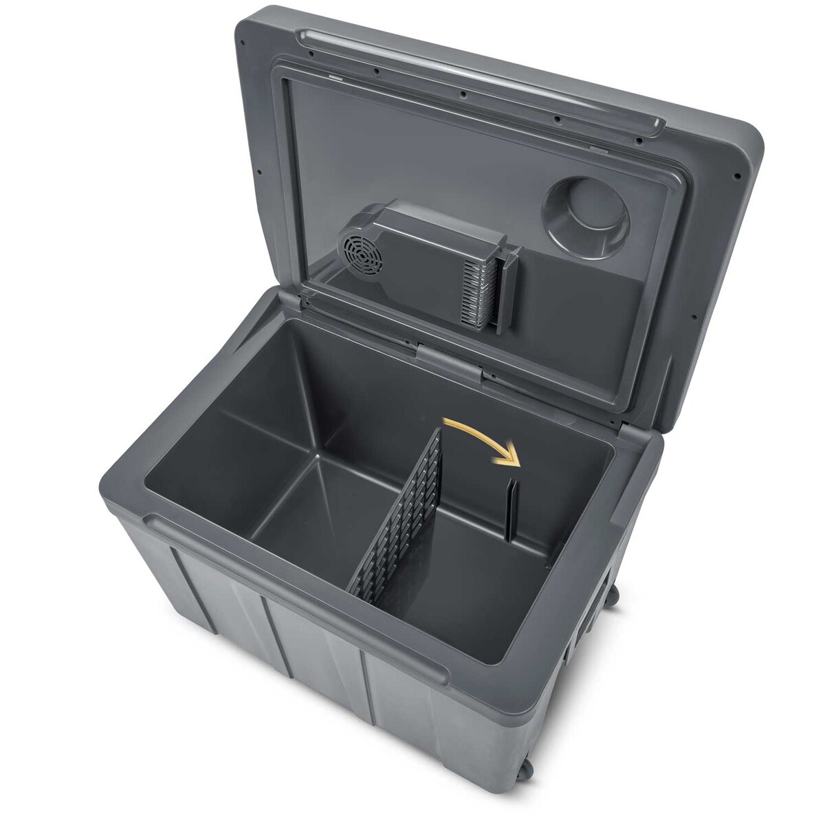 Lodówka turystyczna samochodowa Berdsen Icemax 50A 12V/230V USB 50L szara