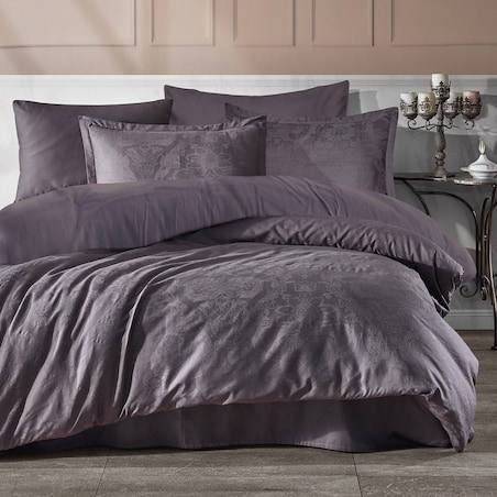 Pościel satyna bawełniana żakardowa 220x200 Jacquard Arven