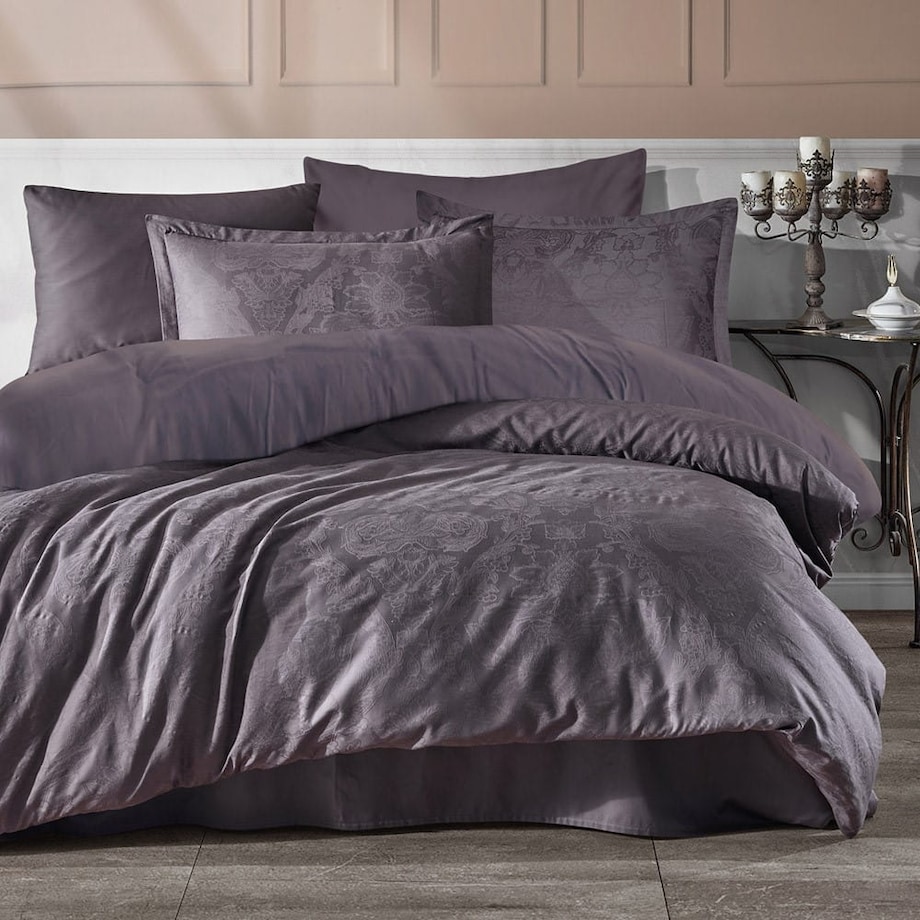 Pościel satyna bawełniana żakardowa 220x200 Jacquard Arven