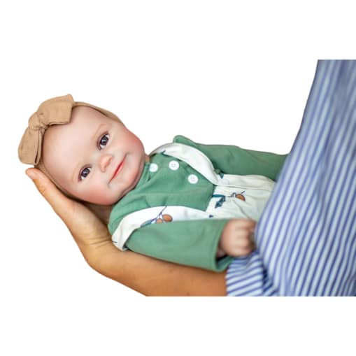 Lalka Reborn Baby Doll JAK ŻYWE Dziecko bobas odrodzona lalka Winylowa