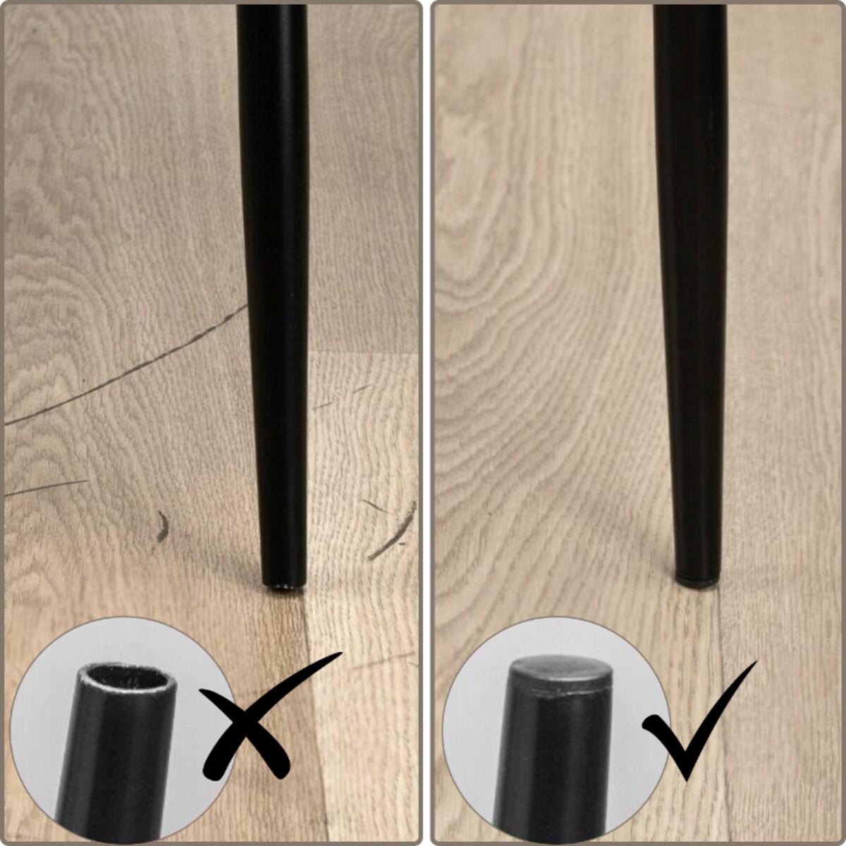 Krzesło tapicerowane nowoczesne wygodne pikowane do jadalni salonu beżowe tkanina