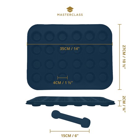 Forma do minitart - na 24 ciastka Ø 4 cm / MasterClass