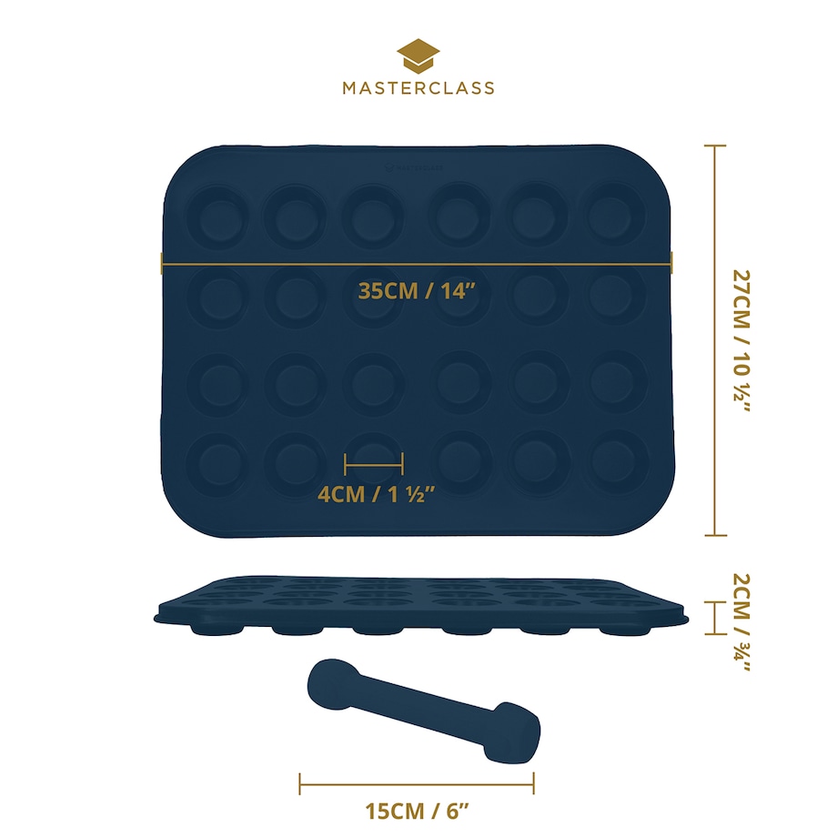 Forma do minitart - na 24 ciastka Ø 4 cm / MasterClass