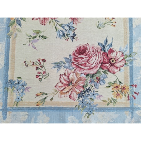 Bieżnik Na Stół 47X163 Cm Dekoracyjny Ozdobny Różany Ogród