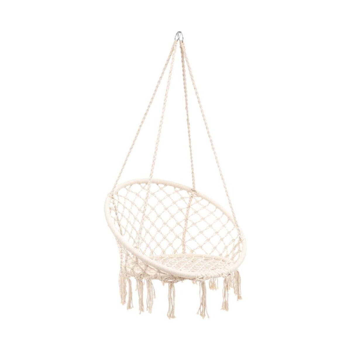 Fotel wiszący ogrodowy Boho, bociane gniazdo XXL