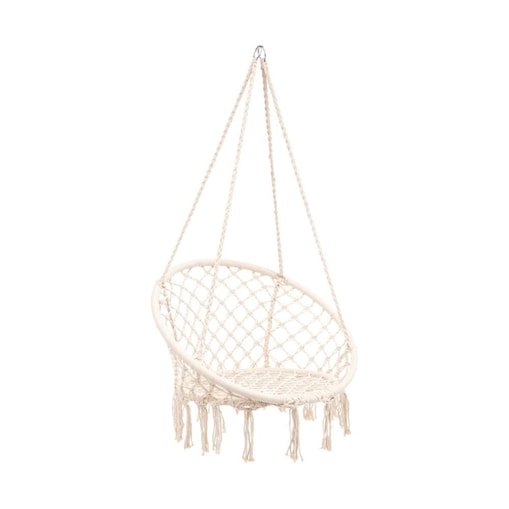 Fotel wiszący ogrodowy Boho, bociane gniazdo XXL