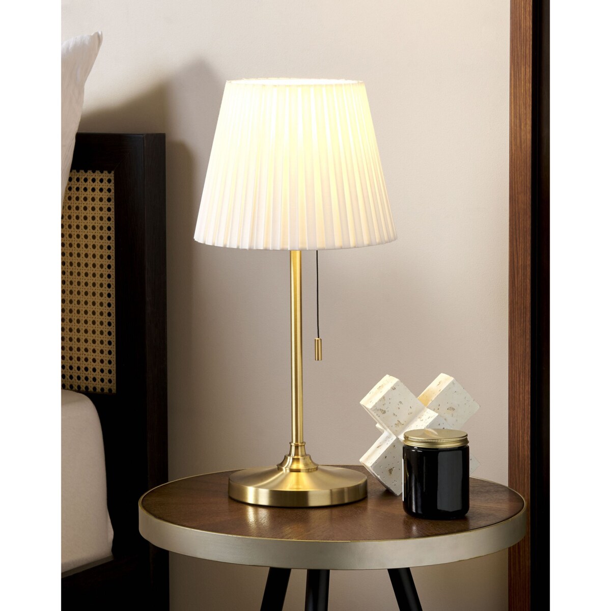 Lampa stołowa TORYSA Metal Złoty