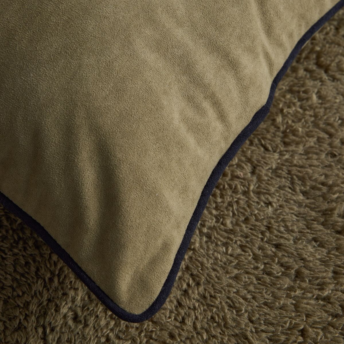 Poduszka welwetowa, 45 x 45 cm, MATCHA