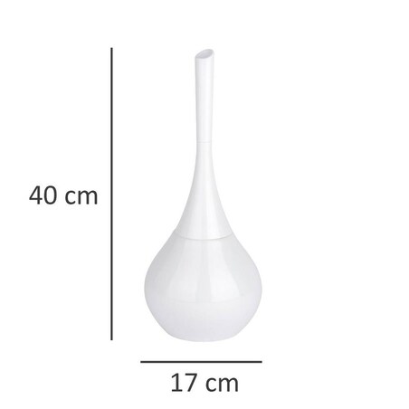 Pojemnik na szczotkę FLAKON + szczotka WC, WENKO