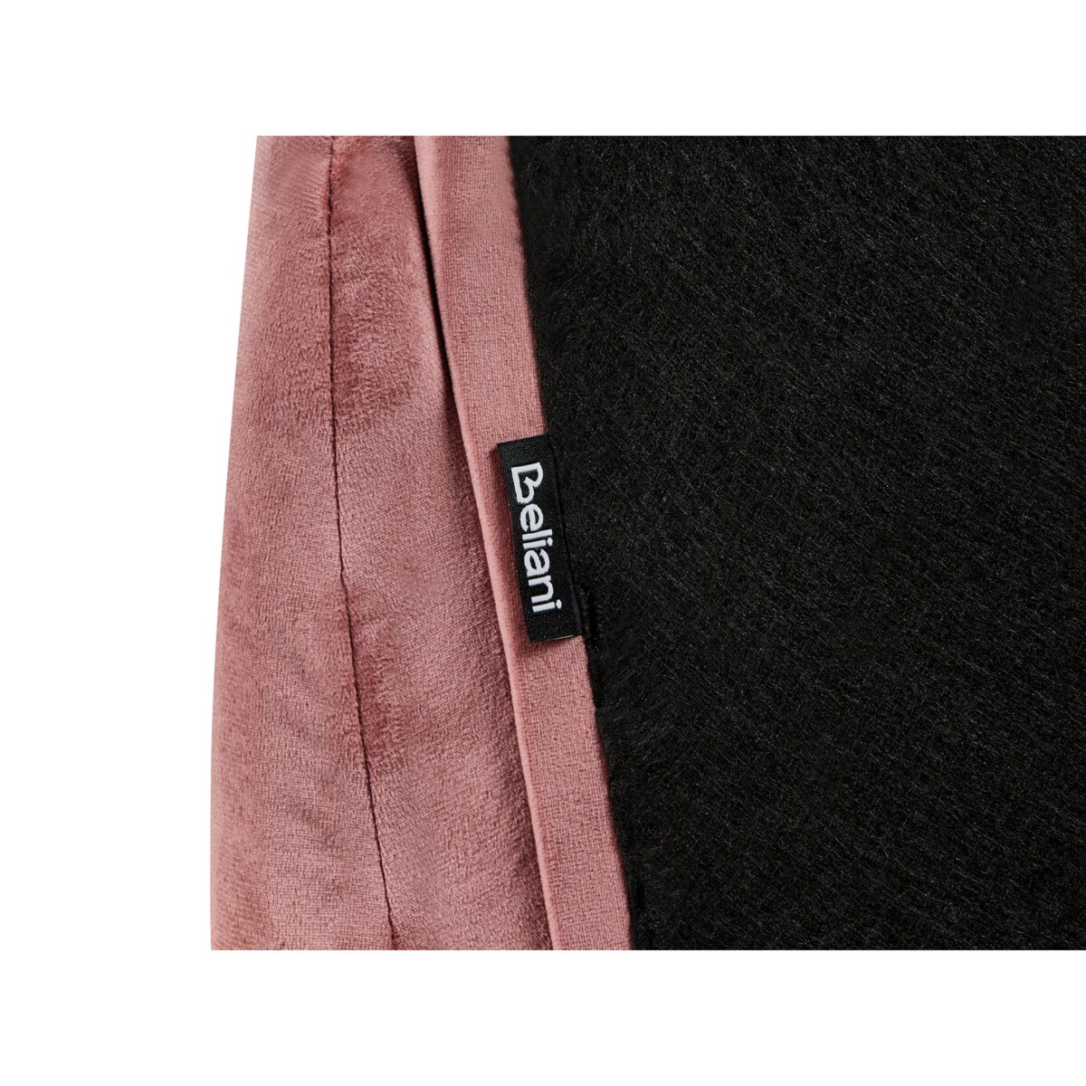 Łóżko Welur AMBILLOU 120 x 200 cm Różowy