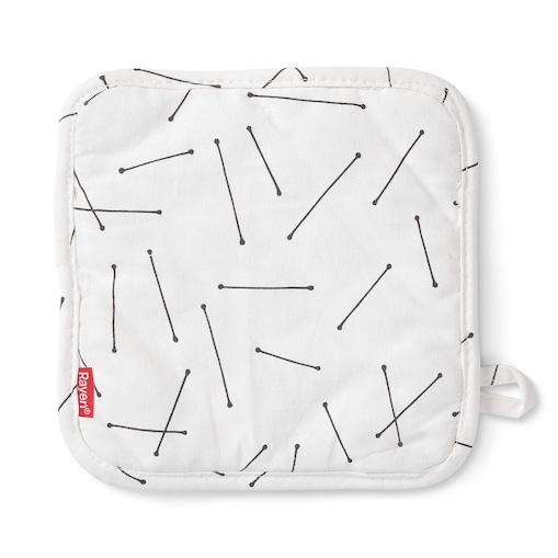 Łapka do garnków Rayen - 21 x 21 cm, Biały