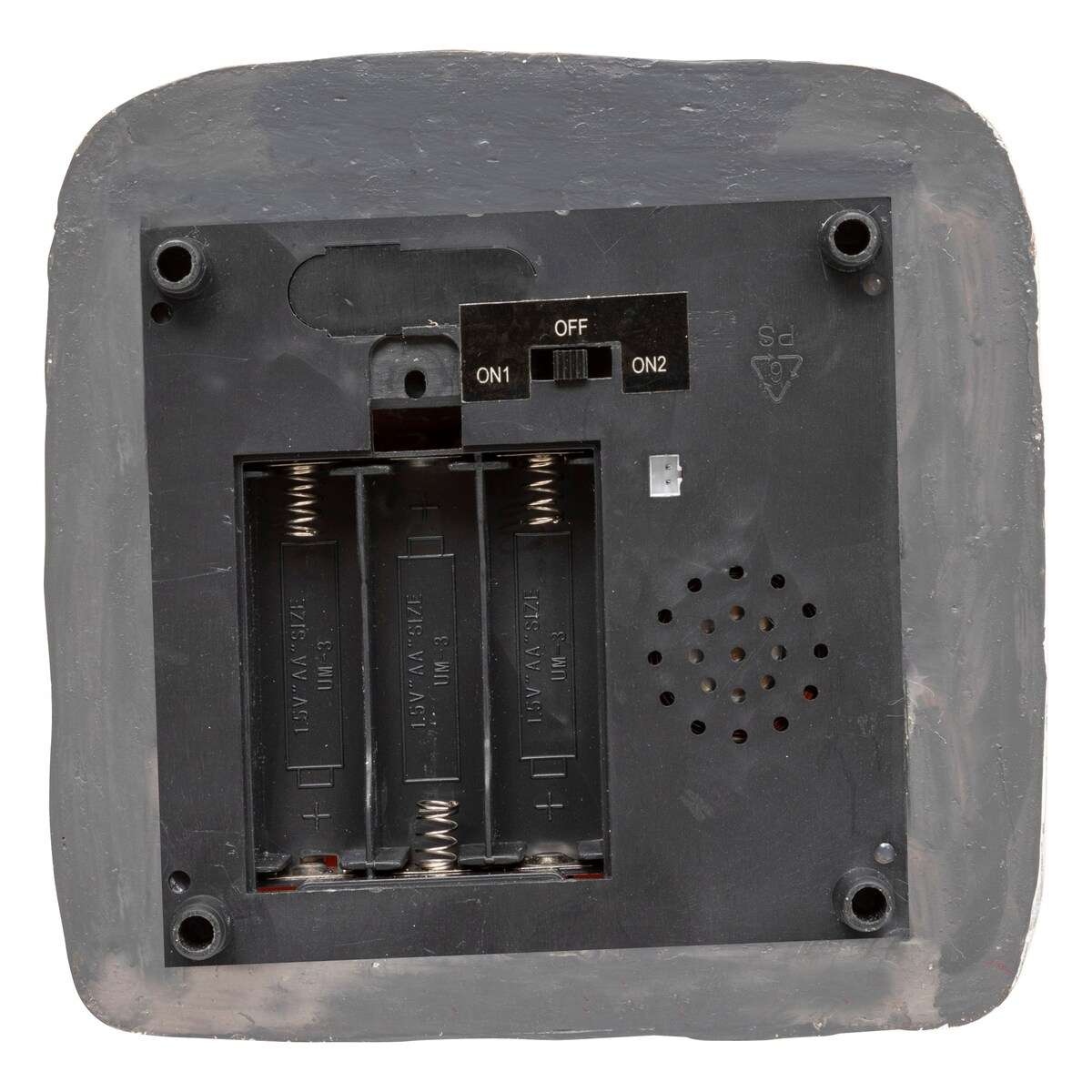 Dekoracja LED Domek z piernika 16,2x13,5x13,5 cm ruchomy z melodyjką