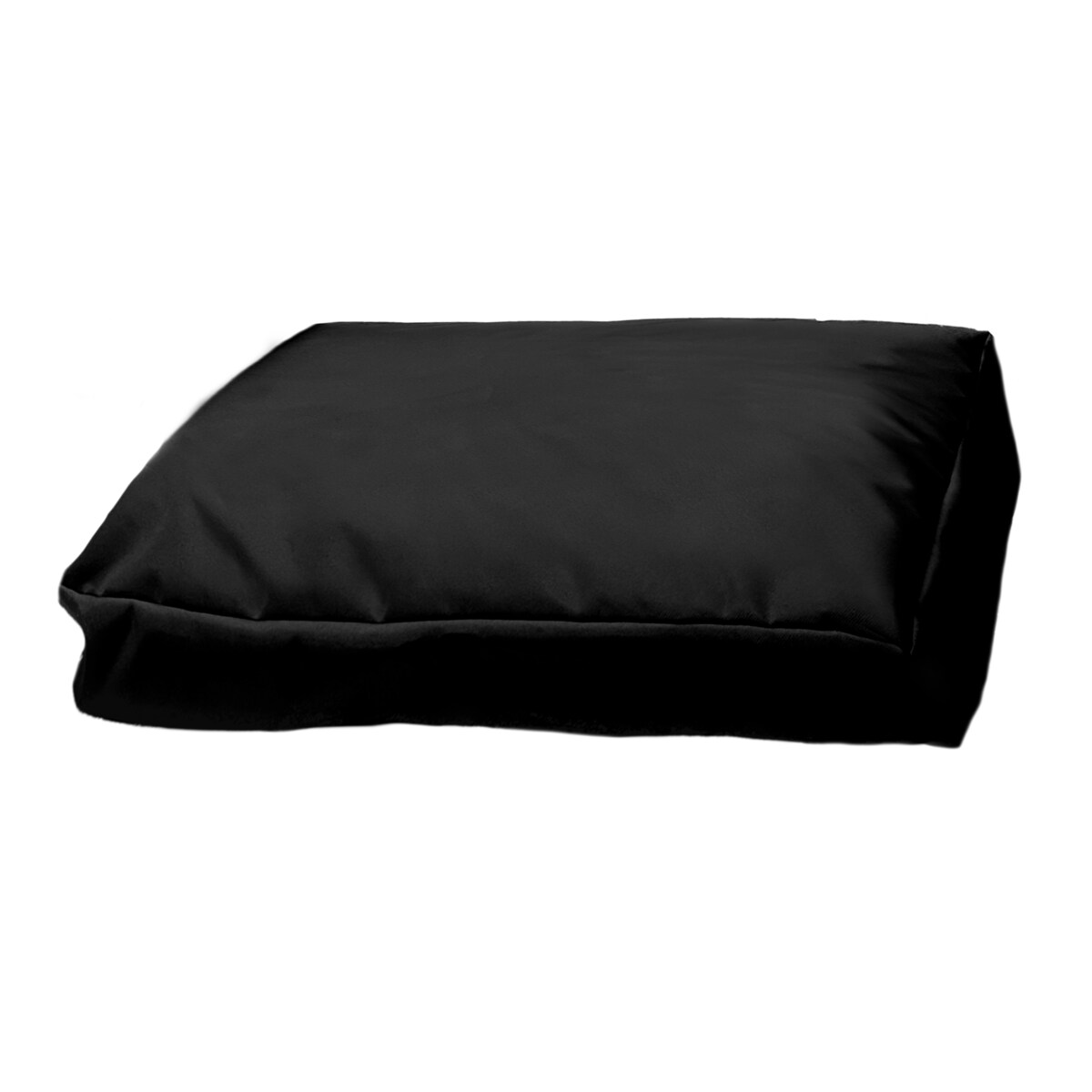 Poduszka Ogrodowa Płaska Pianka Z Zamkiem 60X60 Wodoodporna Czarna