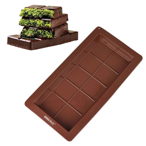 Forma silikonowa do czekolady Dubajskiej 25x13,5 cm KINGHOFF
