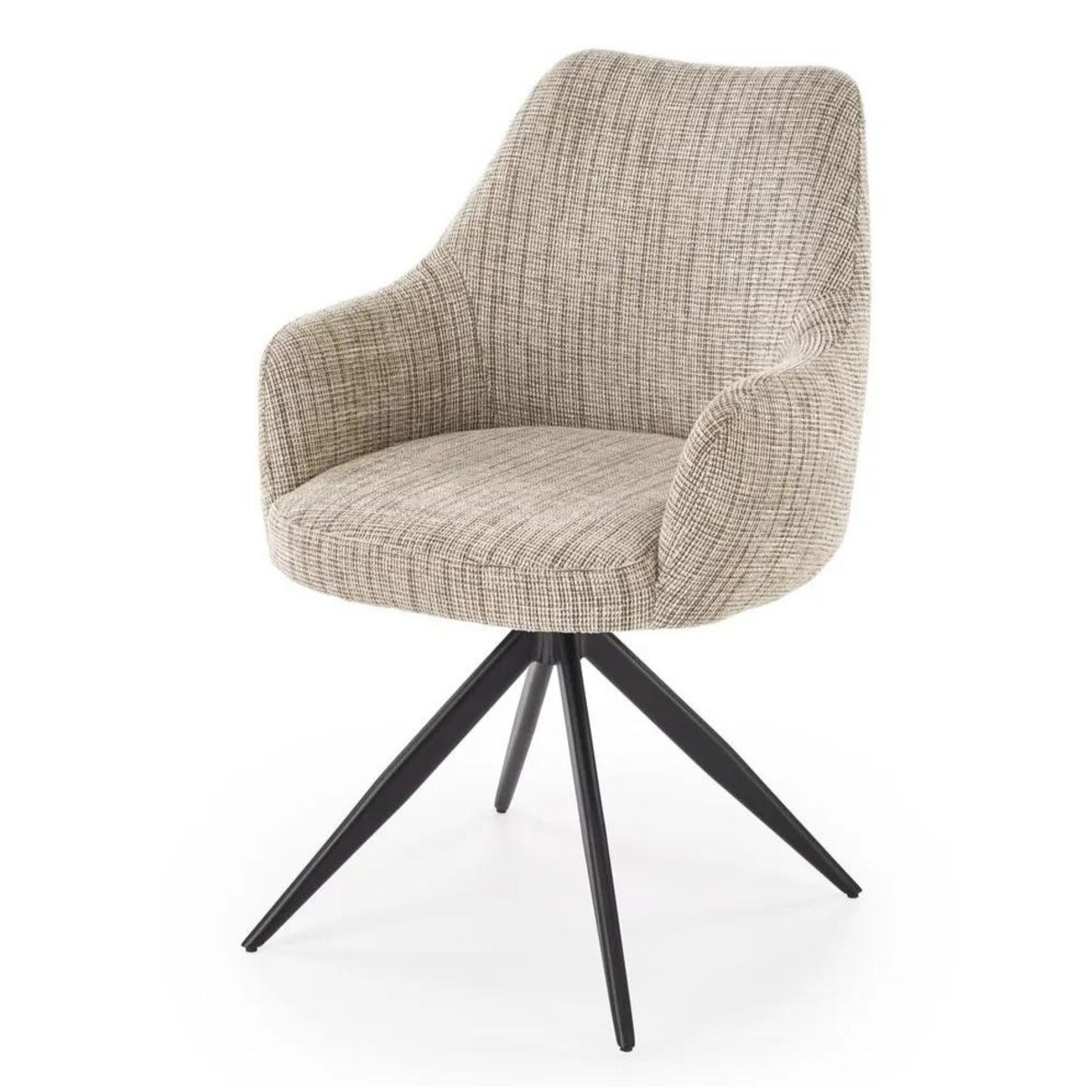 Krzesło tapicerowane K564 beżowe obracane