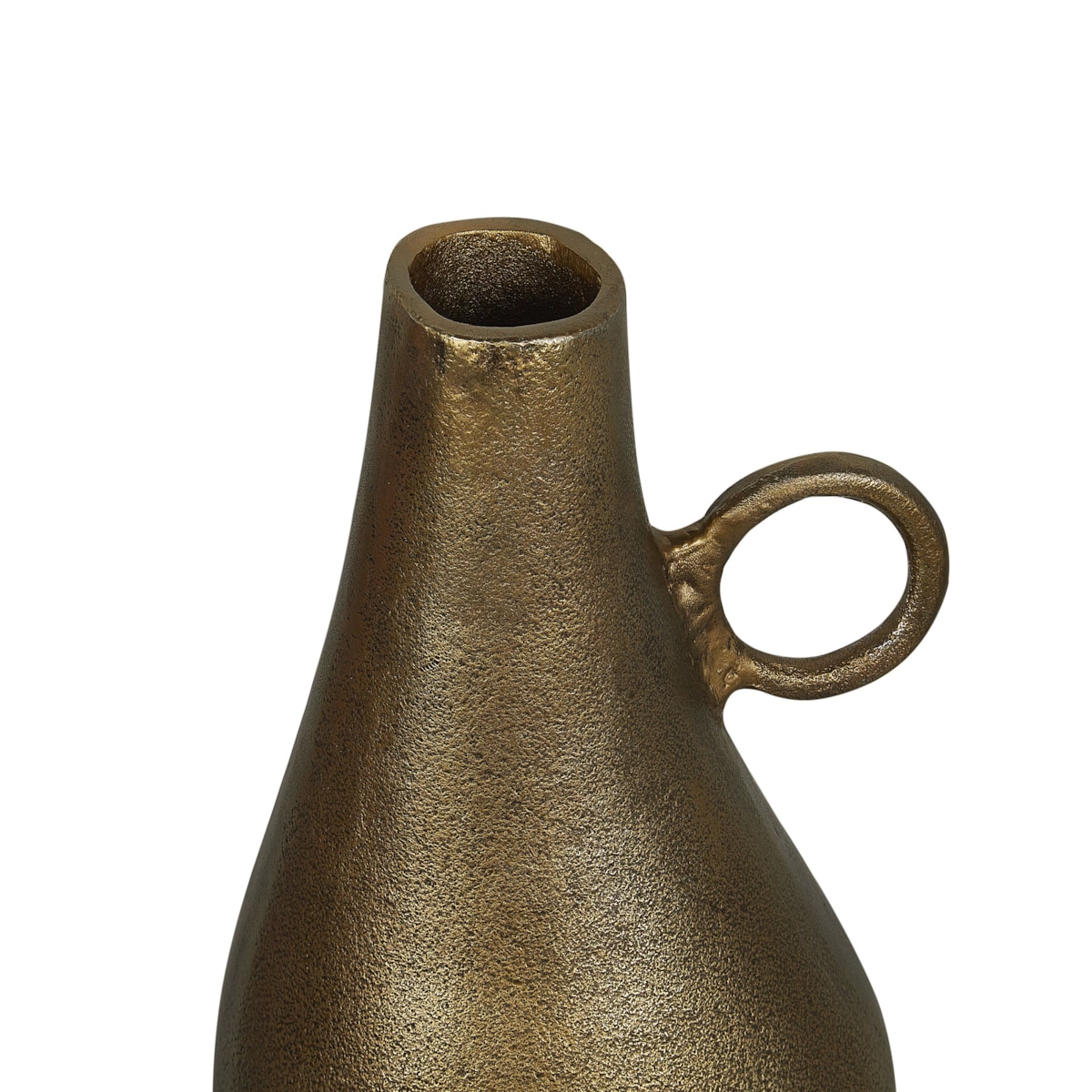 Aluminium Wazon dekoracyjny 46 Mosiężny Złoty SAMBHAR