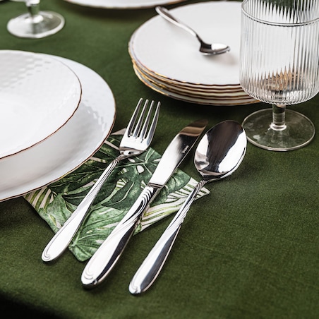 Kinghoff Sztućce 24 Elem. Połysk