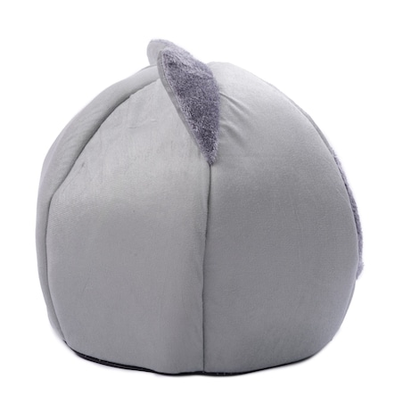 Budka dla kota psa legowisko szare