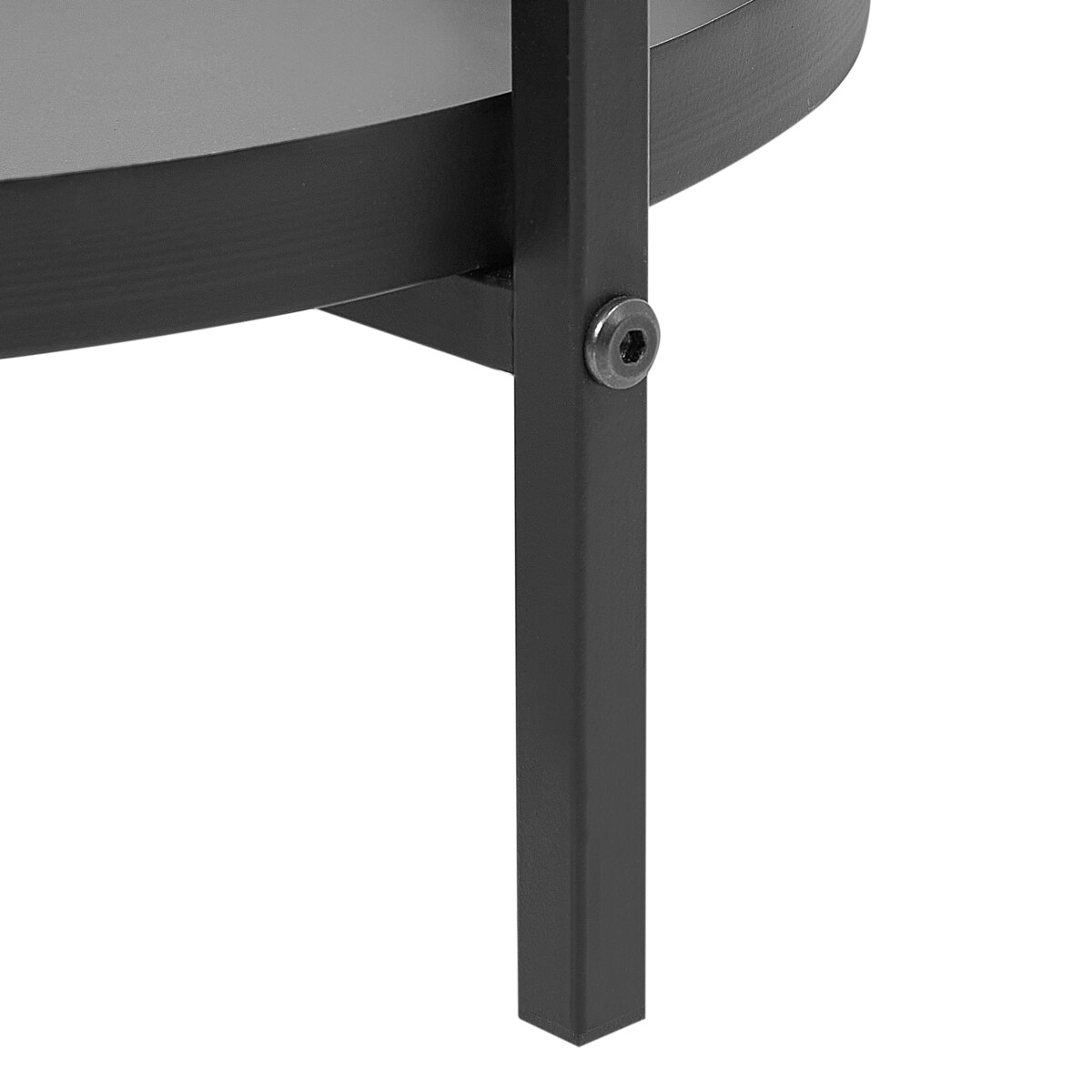 Kwietnik TAMARIX Metal 35 cm Czarny