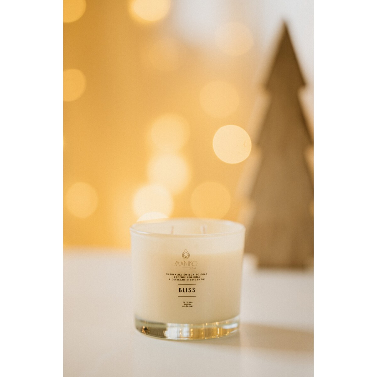 Naturalna świeca sojowa BLISS z olejkami eterycznymi