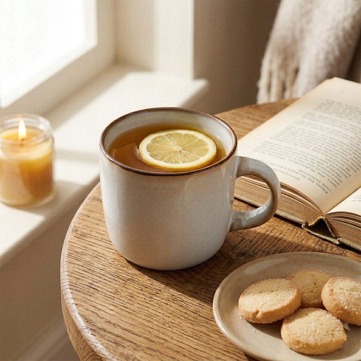 KUBEK CERAMICZNY 400ml DUŻY SZARY DO KAWY HERBATY Z UCHWYTEM NA KAWĘ