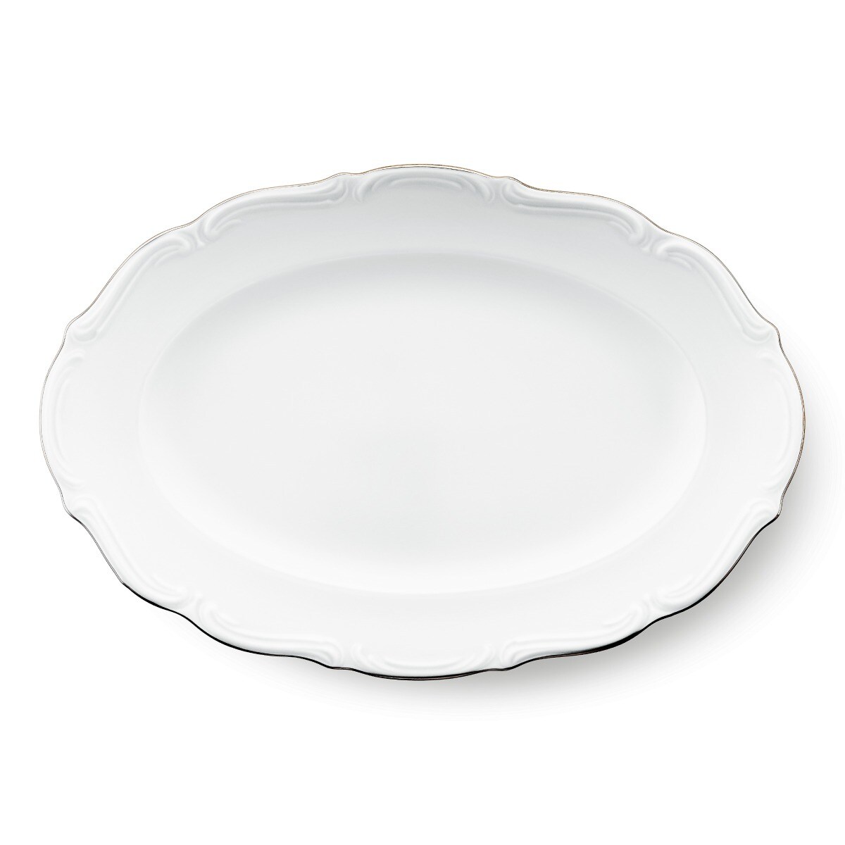 Półmisek owalny 33 cm Maria Teresa Platynowa Linia G237