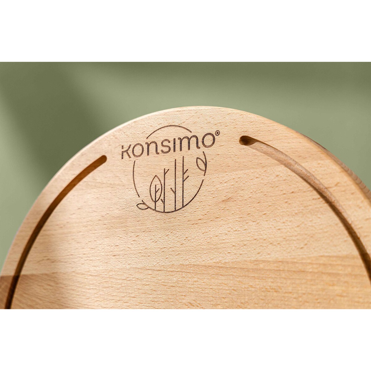 Konsimo LESTE Deska do krojenia, drewno bukowe