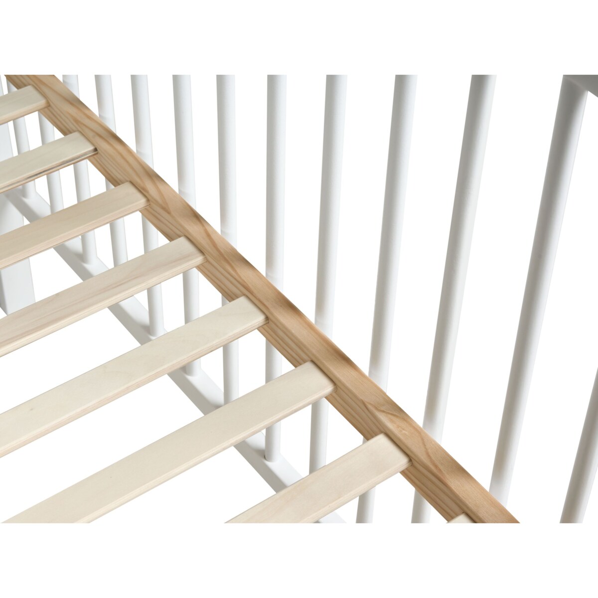 Łóżeczko dziecięce ZAMA 60 x 120 cm Biały