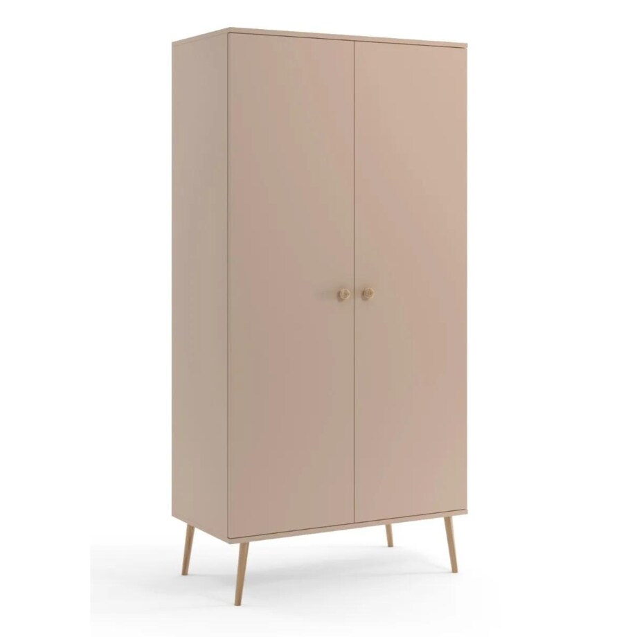 Szafa LEBEL z drążkiem 100cm macchiato