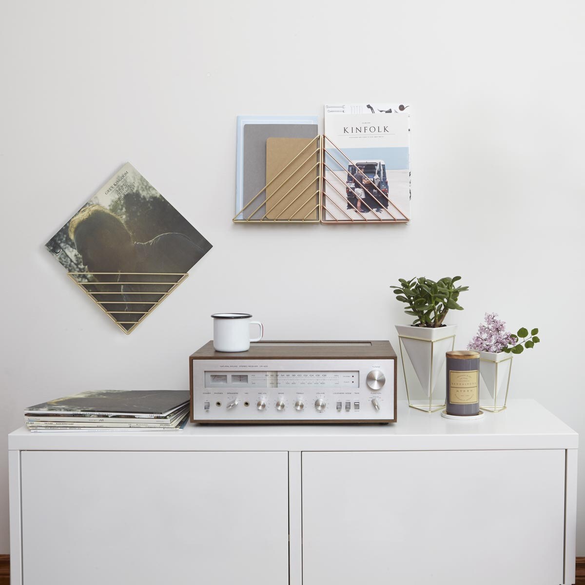 Zestaw 2 pojemników L (biały) Trigg Umbra