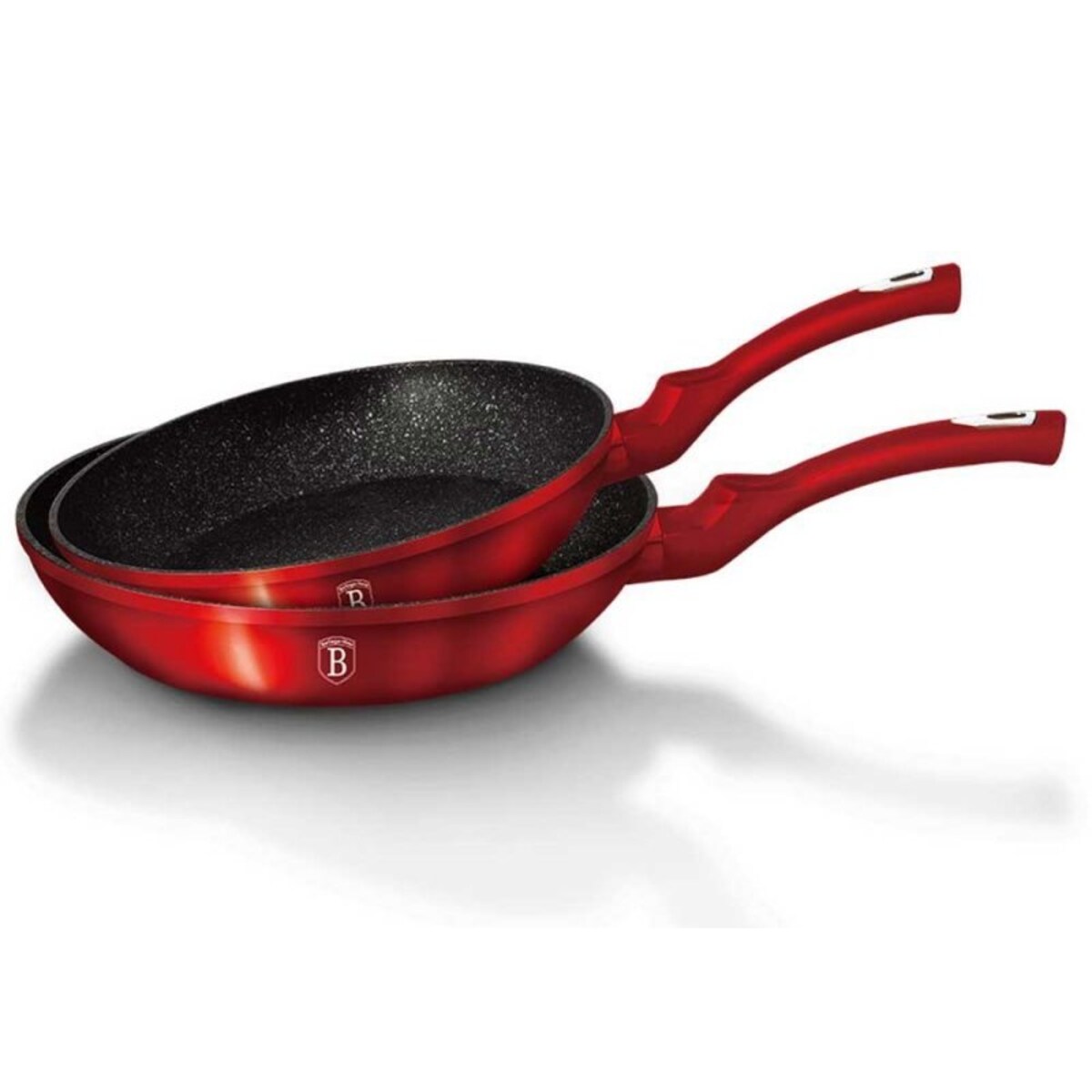 Zestaw 2 Patelni Granitowych Berlinger Haus Bh-1612 Burgundy
