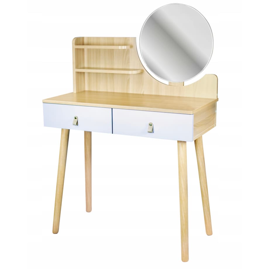 Toaletka z lustrem SCANDI kosmetyczna skandynawska