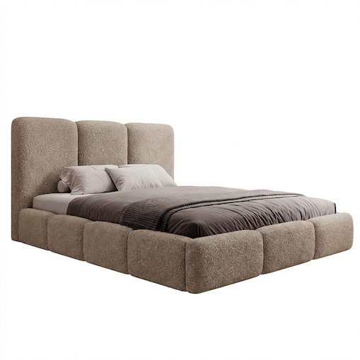 Łóżko Tapicerowane Capri 160X200 Stelaż Pojemnik Na Pościel Loop 08