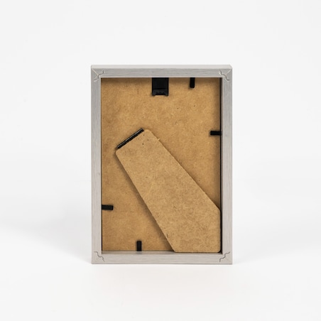 Srebrna ramka na zdjęcia 10x15 cm rama MDF ramki do zdjęć 15x10 cm FRAMAI®