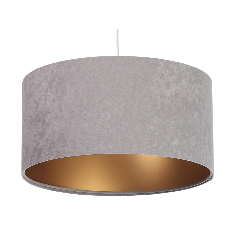 Lampa wisząca HOME 40 szara/złota