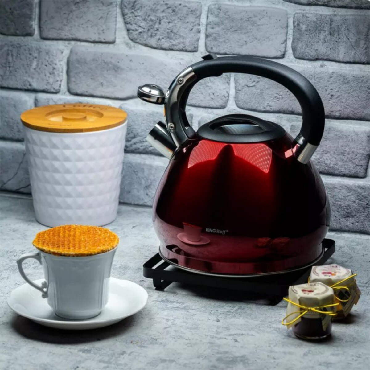 Czajnik Z Gwizdkiem Kinghoff 3,4L