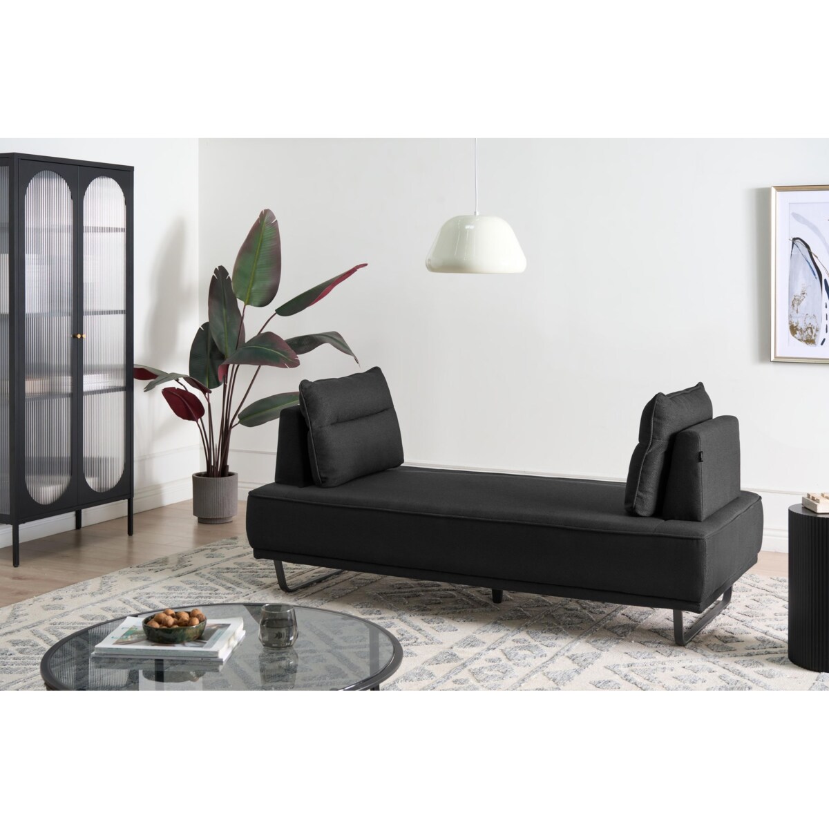 Sofa dla 3 osób FAXEN Czarny