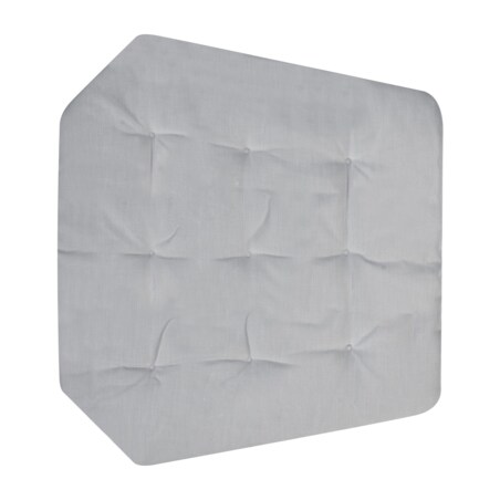 Fotel wiszący ze stojakiem ALVIANO Jasnoszary