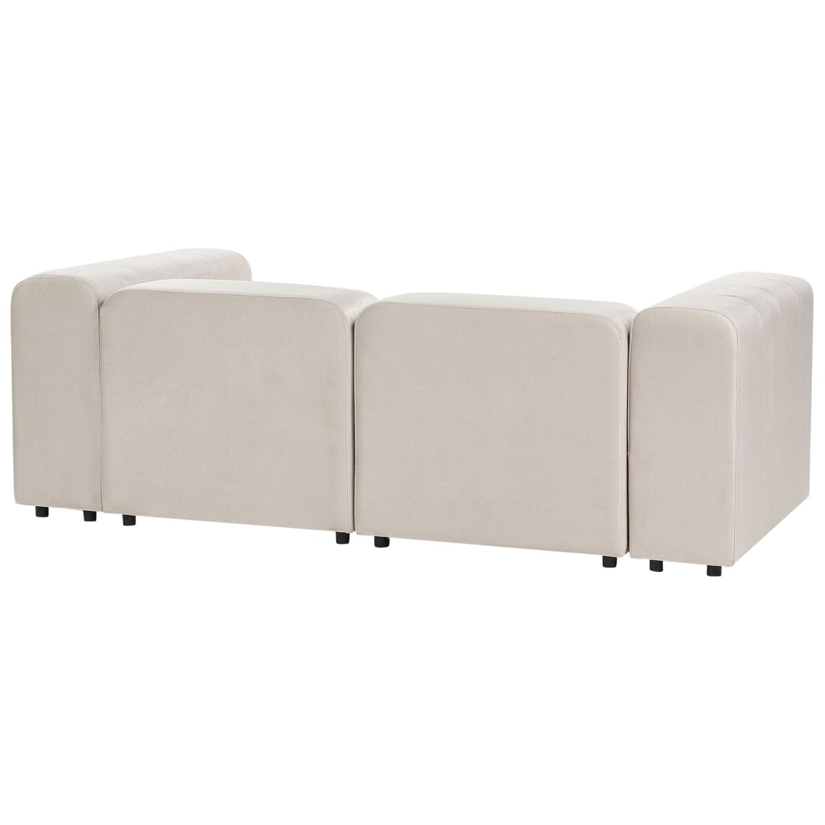 Sofa modułowa FALSTERBO Welur Beżowy dla 2 osób