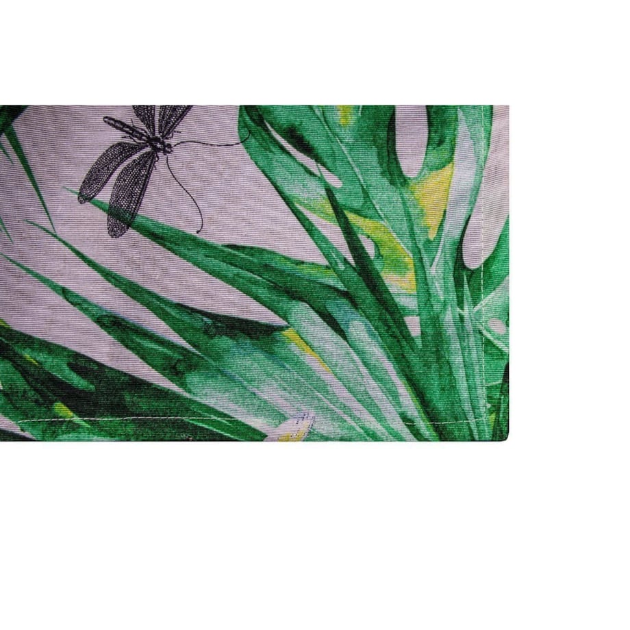 Konsimo MONTERI Bieżnik, zielony/biały