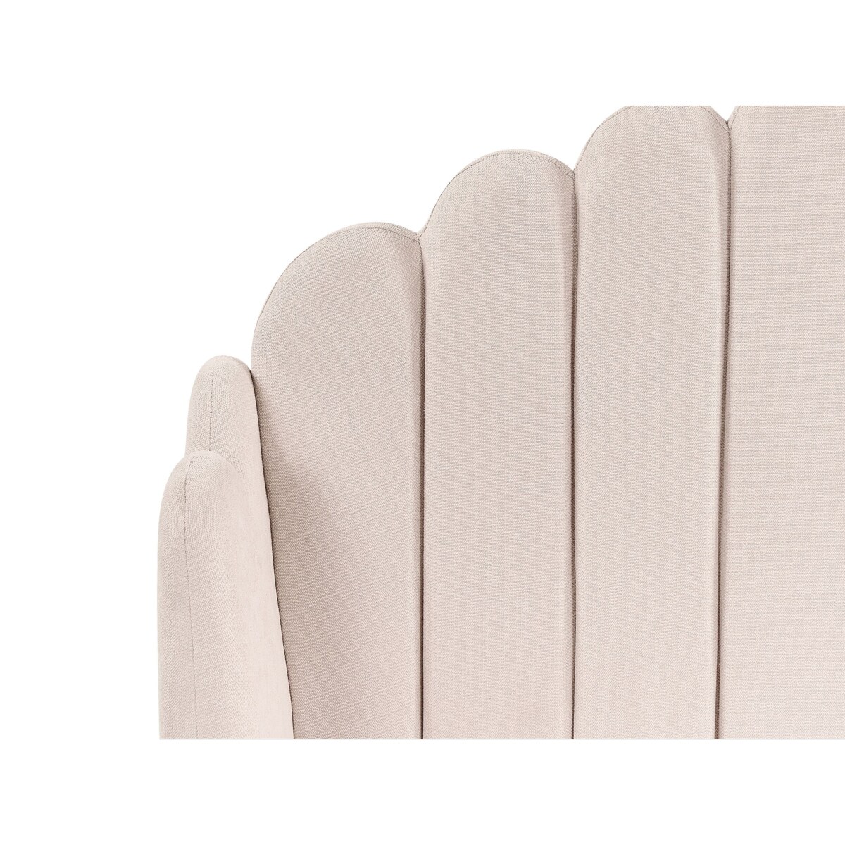 Łóżko tapicerowane 180 x 200 cm beżowe AMBILLOU