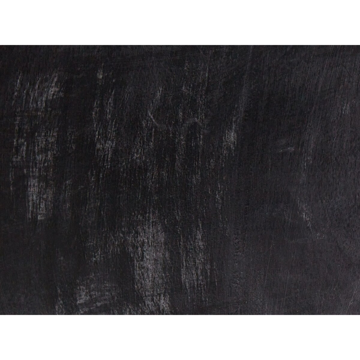 Stolik pomocniczy LEETON Drewno mango Czarny