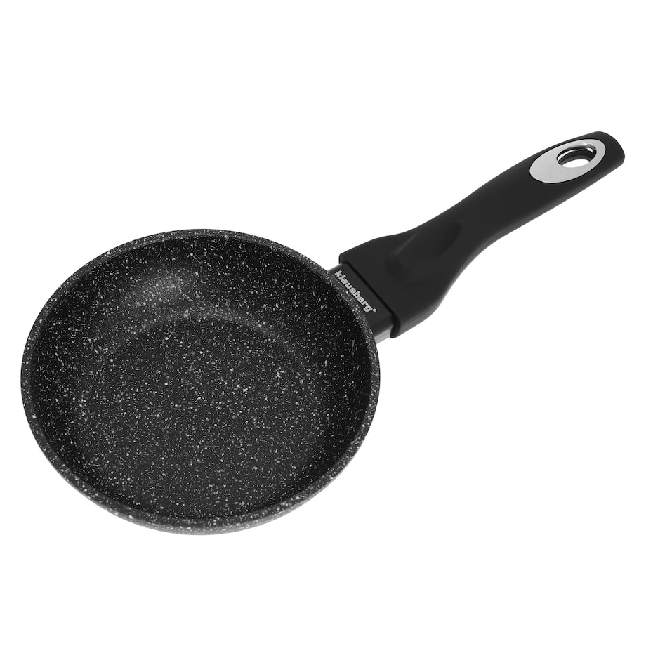 Patelnia granitowa 16cm indukcja gaz KLAUSBERG Marmo Gold