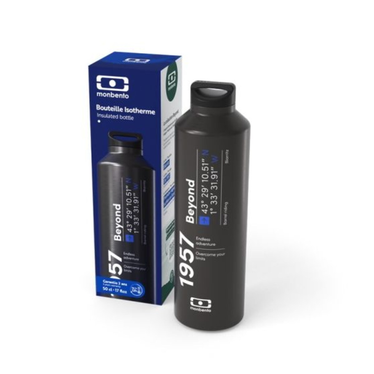 Butelka termiczna Beyond Steel Monbento